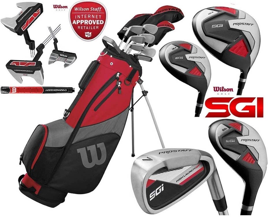 avis sur l'ensemble golf wilson prostaff sgi